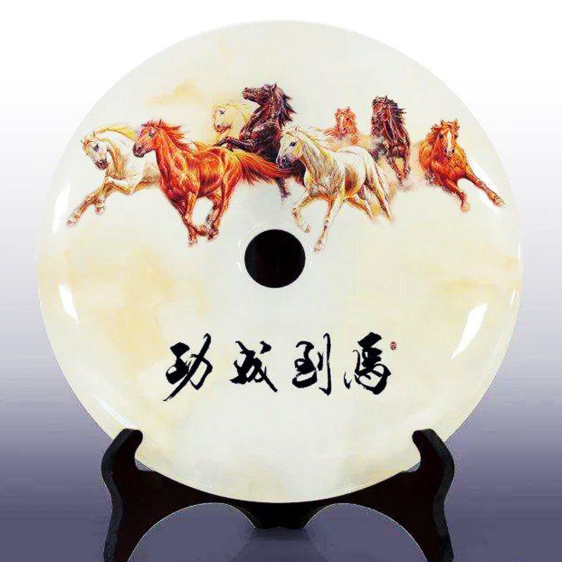 創意玉石擺件